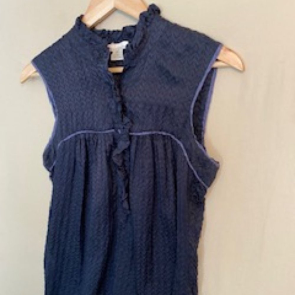 Black Sleeveless Marham Blouse